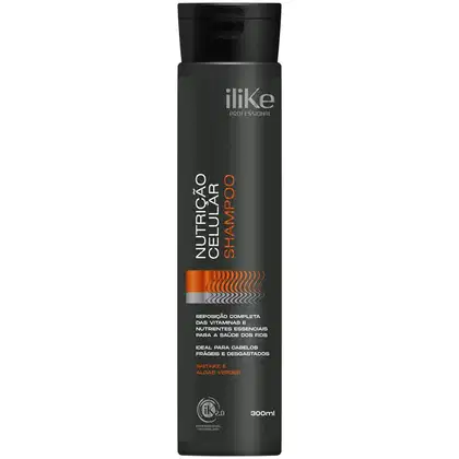Shampoo iLike Professional Nutrição Celular, 300ml.