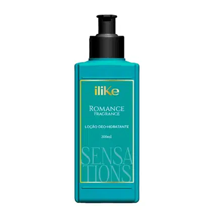 Imagem do produto iLike Professional Sensations Romance Fragrance - Loção Deo-Hidratante Corporal 200ml