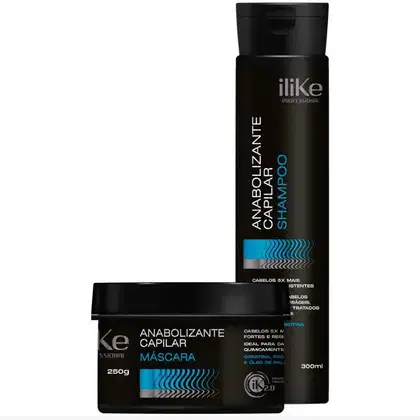 Imagem do produto iLike Anabolizante Capilar Kit Reconstrução - 2 Produtos