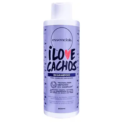 Shampoo iLike Professional Essencials I Love Cachos, 800ml.