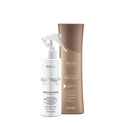 Imagem do produto Kit Amend Complete Repair Shampoo e Fluído Antiumidade (2 produtos)