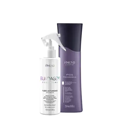 Imagem do produto Kit Amend Pós Progressiva Shampoo e Fluído Antiumidade (2 produtos)
