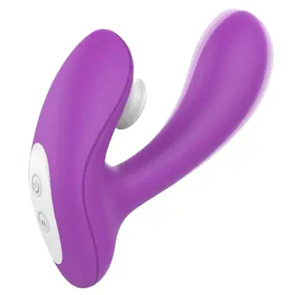 Imagem do produto Trixie Roxo Sugador de Clitóris e Vibrador Ponto G