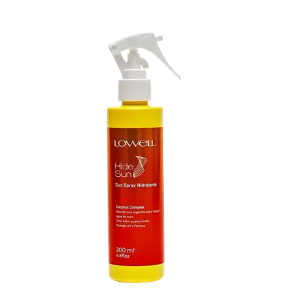 Spray Hidratante Lowell Hide Sun Protetor Solar E Térmico 200ml
