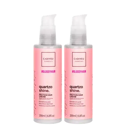Imagem do produto Kit Cadiveu Essentials Quartzo Shine - Proteína de Brilho - 2 Unidades