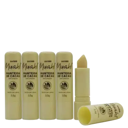 Imagem do produto Kit Manteiga de Cacau Muah 3,5Gr (05 unidades)