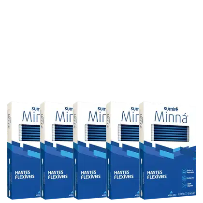 Imagem do produto Kit Hastes Flexíveis Minná Tradicional com 75un (5 unidades)