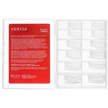 Imagem do produto Vertix Pro Nails F1 Sorriso - Molde de Unhas (120 Unidades)