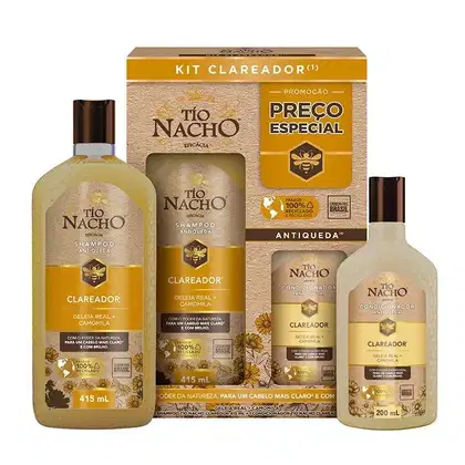 Imagem do produto Tio Nacho Clareador Shampoo 415ml+Condicionador 200ml