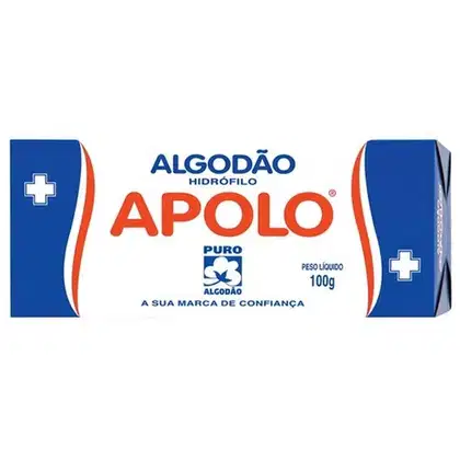 Imagem do produto Algodao  em Rolo 100g - Apolo 