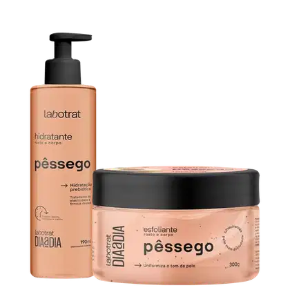 Imagem do produto Kit Labotrat Dia a Dia Pêssego Esfoliante 300g+Hidratante
