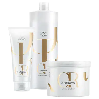 Imagem do produto Kit Wella Professionals Oil Reflections Trio Super Salon (3 Produtos)