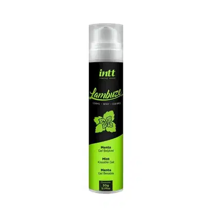 Imagem do produto Intt Lambuze com Efeito Quente Menta - Gel Beijável 50g