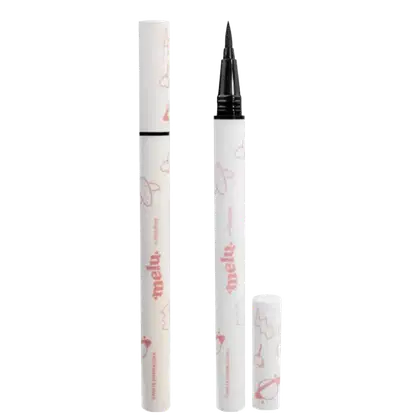 Caneta Delineadora Ruby Rose Melu Preto, 0,6g.