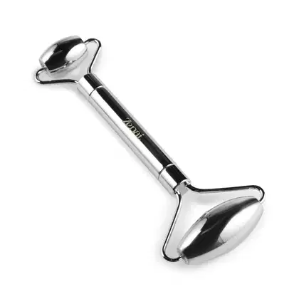 Imagem do produto Rolo Massageador Facial Inox Rolinho Roller pra Rosto - Zenai