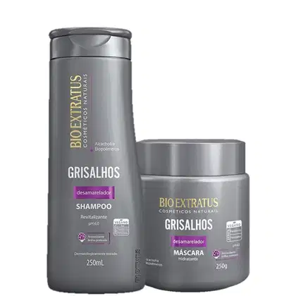 Imagem do produto Kit Bio Extratus Grisalhos Desamarelador (2 Produtos)