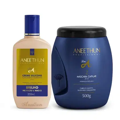 Imagem do produto Kit Aneethun Linha A Hidratação e Brilho (2 Produtos)