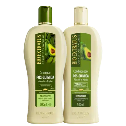 Imagem do produto Kit Bio Extratus Pós-Química Plus Duo (2 Produtos)
