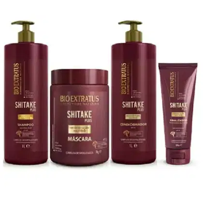Imagem do produto Kit Bio Extratus Shitake Plus Salon (4 Produtos)