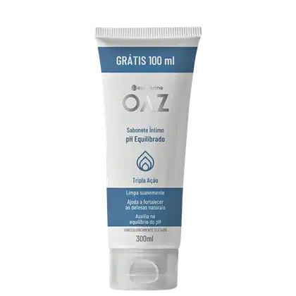 Imagem do produto Sabonete Íntimo pH Equilibrado OAZ EuroFarma 300ml