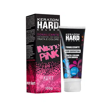Imagem do produto Tonalizante Keraton Hard Color Insane Pink - 100g