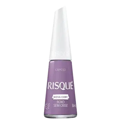 Imagem do produto Risqué Roxo Sem Crise - Esmalte Cremoso 8ml