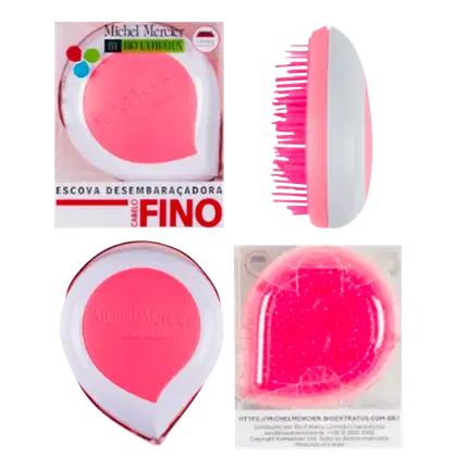 Imagem do produto Michel Mercier by Bio Extratus Pack and Go Cabelo Fino - Escova de Cabelo