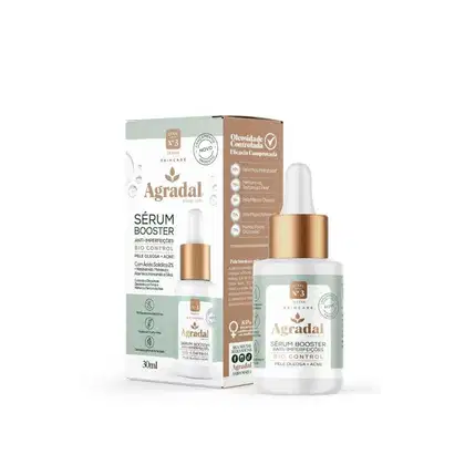 Imagem do produto Sérum Facial Booster Agradal Antioleosidade Bio Control 30ml