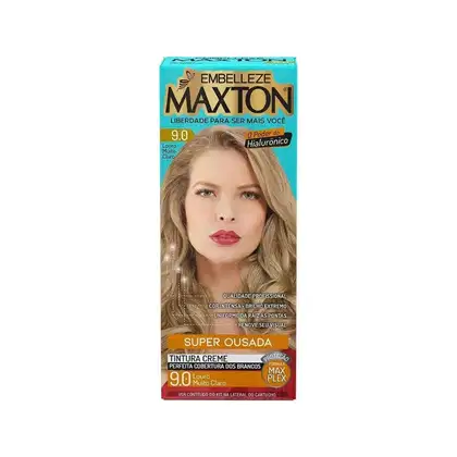 Imagem do produto Maxton Louro Muito Claro 9.0 - Tintura Creme 158g