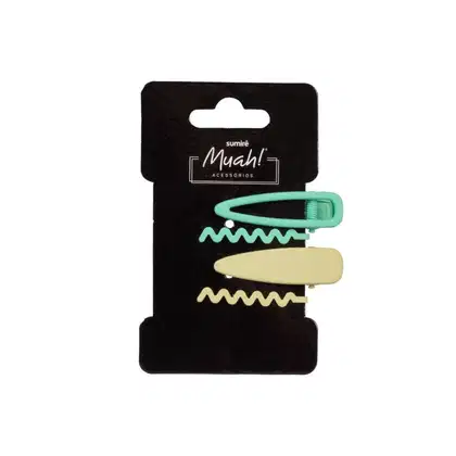 Imagem do produto Kit Clips Cabelo Muah! Color