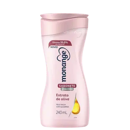 Imagem do produto Sabonete Líquido Monange Extrato de Oliva 240ml