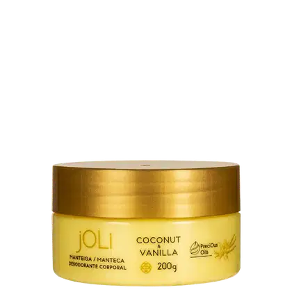 Imagem do produto Hinode Joli Coconut e Vanilla - Manteiga Desodorante Corporal 200g