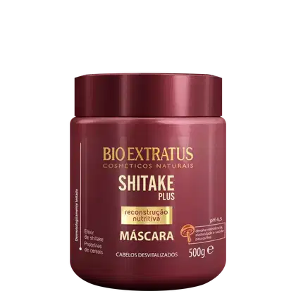 Imagem do produto Bio Extratus Shitake Plus - Máscara Capilar 500g
