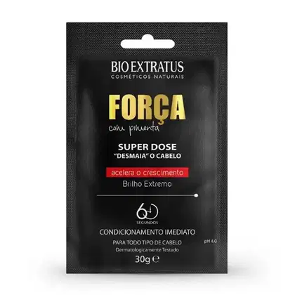 Imagem do produto Bio Extratus Força com Pimenta Super Dose - Tratamento Capilar 30g