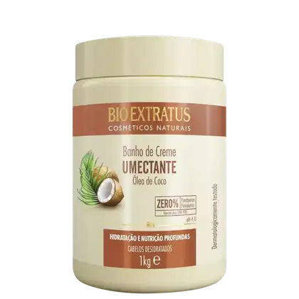 Imagem do produto Bio Extratus Umectante Óleo de Coco - Banho de Creme 1Kg