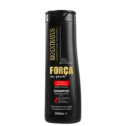 Imagem do produto Bio Extratus Força com Pimenta - Shampoo 350ml