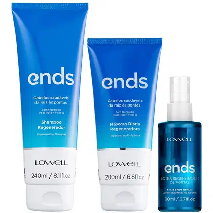 Imagem do produto Kit Lowell Ends Regenerador Trio (3 Produtos)