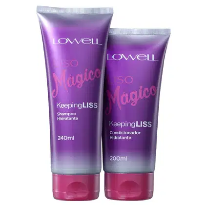 Imagem do produto Kit Lowell Keeping Liss Liso Mágico Duo (2 Produtos)
