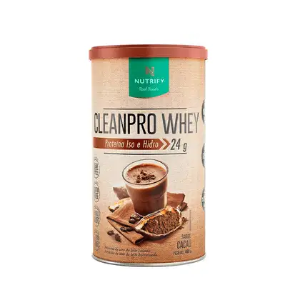 Imagem do produto CleanPro Whey 450g Nutrify - Cacau
