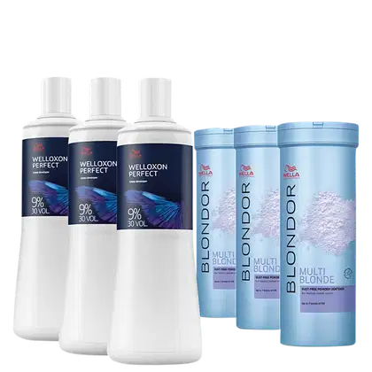 Imagem do produto Kit Wella Professionals Welloxon Blondor (6 Produtos)