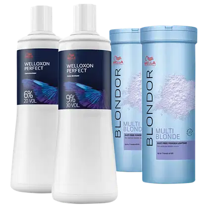 Imagem do produto Kit Wella Professionals Blondor + Oxigenada (4 Produtos)