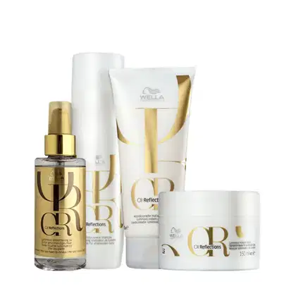 Imagem do produto Kit Wella Professionals Oil Reflections Home Care Quarteto (4 Produtos)
