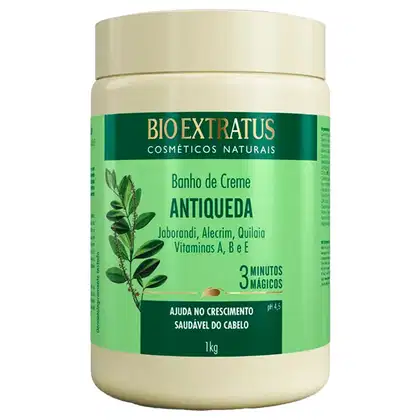 Imagem do produto Banho de Creme Bio Extratus Jaborandi Antiqueda Alecrim 1kg
