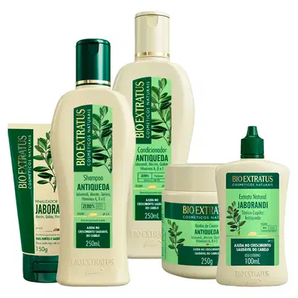 Imagem do produto Kit Bio Extratus Jaborandi Antiqueda Completo Home Care (5 Produtos)