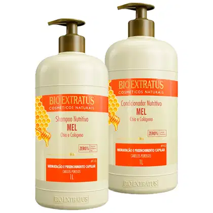 Imagem do produto Kit Bio Extratus Mel Salão Dupla Nutrição (2 Produtos)