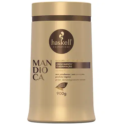 Imagem do produto Máscara Haskell Mandioca Brilho E Crescimento 900g