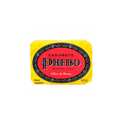 Imagem do produto Phebo Odor de Rosas Base Vegetal - Sabonete em Barra 90g
