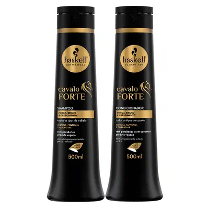 Imagem do produto Kit Cavalo Forte Haskell Shampoo 500ml+Condicionador 500ml