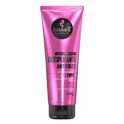 Imagem do produto Supermáscara Haskell Disciplinante Antifrizz 240g