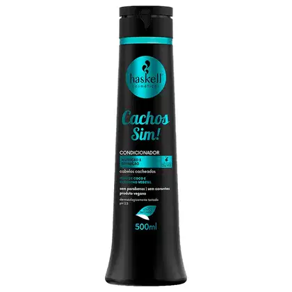 Imagem do produto Condicionador Haskell Cachos Sim 500ml